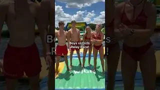 BOYS VS. GIRLS RACE 🤝 #shorts