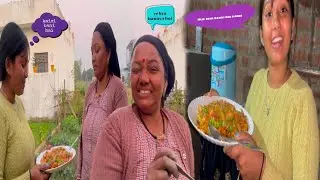 // Ghar ki roti 🫓 ka PASTA - SUPER HEALTH AND TASTY // taste karaya Mummy ko ￼// Riyaruhivlog