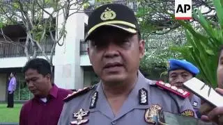 Indonesia police reconstruct murder scene