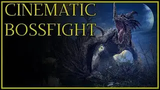 Flying Dragon Agheel | Cinematic Bossfight (No HUD) | Elden Ring