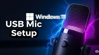 How to Set Up a USB Microphone on Windows 11 Laptop (Easy Guide)