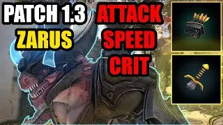 Attack Speed Zarus IS VIABLE? - Ranked Predecessor Gameplay - Road to Paragon