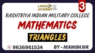 RIMC Geometry Preparation | Triangle Angle Sum & Property Concepts