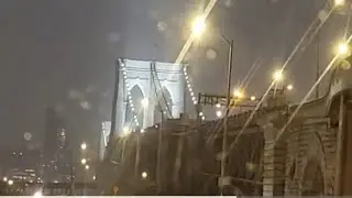 January 25th 2026 Driving over the Brooklyn Bridge