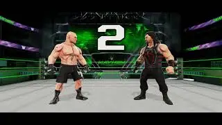 Brock lesnar vs Roman reigns day 1 #wwe13fightclub #gamingvideos #mayhem #romanreigns #brocklesnar