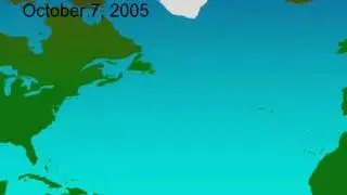 2005 Atlantic Hurricane Season Animation
