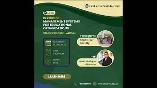ISO 21001:2018 Management Systems for Educational Organizations