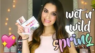 WET N' WILD SPRING 2017 COLLECTION | REVIEW + TUTORIAL!