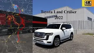 Toyota Land Cruiser 300 2022 – Euro Truck Simulator 2 | Logitech G29 Gameplay