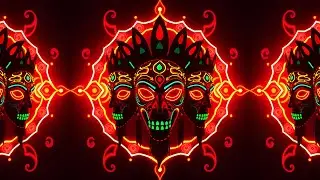 African Acid Techno + Melodic Psytrance + Goa Trance = Fire Rave Ceremony