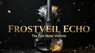 Frostveil Echo | Violin x Metal Fusion | Cold Violin Metal Ambient (1:00:00) ❄️🎻