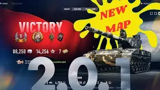 The Tier 11 TD HIRSCHKAFER On The New Map Erlenberg - WOT New Update 2.0.1 - World Of Tanks gameplay