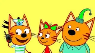 Three cats. Fun circus adventures.