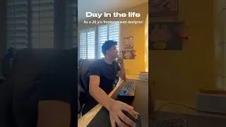 Day in the life of a 26 y/o freelance web designer