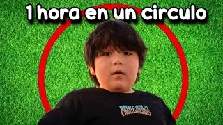 Reto 1 hora en el circulo rojo con mi primo Fran por 100.000 dolares