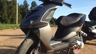 Piaggio NRG Power Stage6 Sport Pro MKII first run