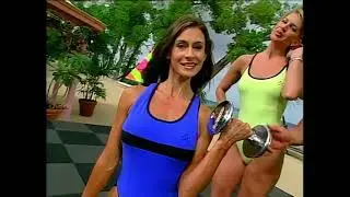 ESPN BodyShaping. Bicep curls with Page , Jennifer Dempster and Rick Valente 