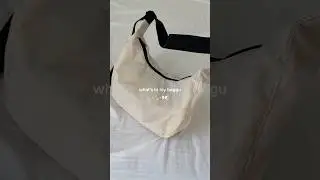 I was influenced #baggu #whatsinmybag #asmr #minivlog