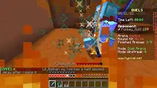 Playing Duel Arena live!!! Join duel arena in duels on Hypixel to play