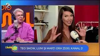 Dimineata pe doi - TEO SHOW, LUNI si MARTI, ora 23:00, la Kanal D!