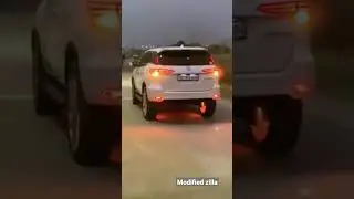 Modified Fortuner with 28inch alloys 😍 l#fortuner #modified #alloywheels #shorts l