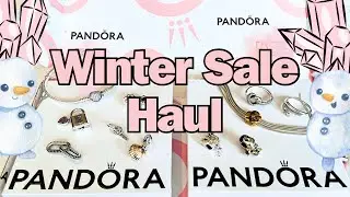 Распаковка зимней распродажи PANDORA 2023/2024 ❄️💙 | Часть 1