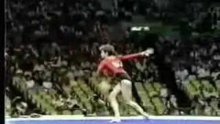 Dorte Thuemmler - 1988 Olympics Team Compulsories - Floor Exercise