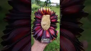 Giant Pinecone Drops Seeds Like Magic!