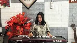 Liên khúc Đoạn buồn đêm mưa | Bông mua tím bolero gõ bo | nữ nhạc công