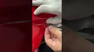 Clean paint protection film installation with perfect alignment, smooth edges, and zero lift