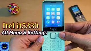 ITEL it5330 Details Review of All menu & settings | Big display feature phone of Itel mobile |