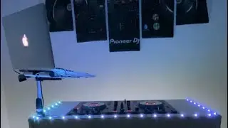 Finished My Budget DIY Custom Dj Booth 💯🔥