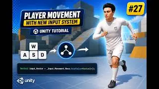 New Input System Tutorial Unity 6  | Player Movement  (Beginner tutorial 2026) #27 #tutorial #unity