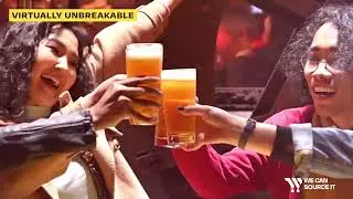Unbreakable Polycarbonate Half Pint Glasses | Durable & Reusable Drinkware