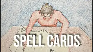 Making Spell Cards for my TCG! (GoblinBlitz ep. 3)