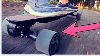 Electric Skateboard with patented Buffer Springs