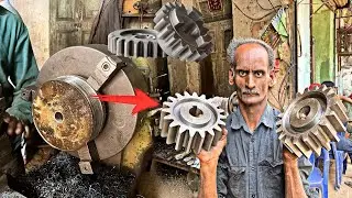 Process Of Manufacturing Gear || See how Making a Gearbox in Factory