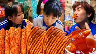 Video đồ ăn vặt Trung Quốc trên Tik Tok丨Những món ăn vặt mà hồi nhỏ mẹ không cho ănEP28