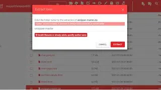 How to solve unzip error in 000webhost   How to extract Zip file in 000webhost