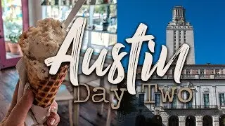Mount Bonnell, Rainey Street, UT Tower || Austin Vlog Day 2 || Diana Brandt