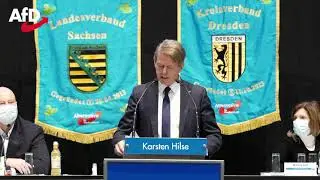 Carsten Hilse Vorstellungsrede Platz4 auf dem Listenparteitag in Dresden