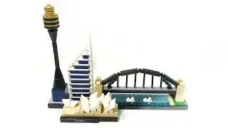 LEGO Architecture Sydney Speed Build (Armado R&aacute;pido) 21032