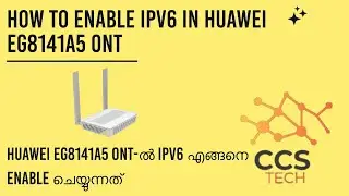 How to enable &configure IPv6 In Huawei ONT EG8141A5 #ipv6 #keralavisionbroadband #alliancebroadband