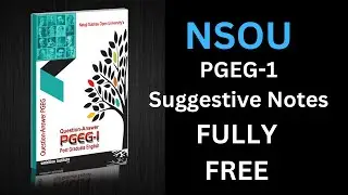 English Paper-1 | PGEG-1 |  | NSOU Suggestive Notes | PG Assignment | Netaji Subhas Open University