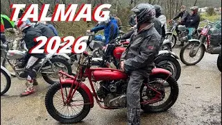 TALMAG 2026 Classic Motorcycle Trial - part  2 AJS ARIEL BSA MATCHLESS NORTON TRIUMPH etc