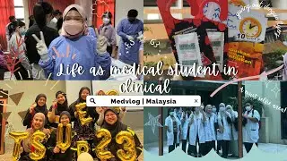 Medvlog: Life as medical student in clinical (surgery, fammed & jkm) | Malaysia ˚₊‧꒰ა ☆ ໒꒱ ‧₊˚