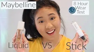 Maybelline Superstay Stick VS Liquid Foundation | Approved for Oily/Acne Prone Skin?