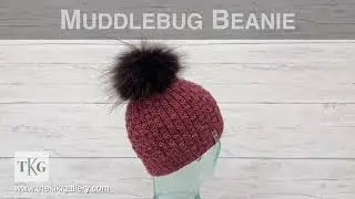 Muddlebug Beanie | Worsted Yarn Knitting Pattern