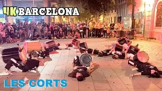 Barcelona Festa Major les Corts 2024 | Cercavila Unit&agrave;ria Tabaleres i Tabalers Barcelona