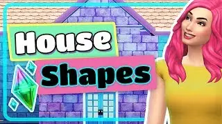 The Sims 4 Creating Unique House Shapes Building Tutorial